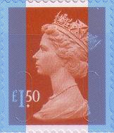 2009 GB - SGU2913 (UJD8) £1.50 (D) Brown-Red Sheet Single MNH